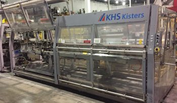 Used KISTERS 80 Cycle Tray Packer Wraparound Case Packer