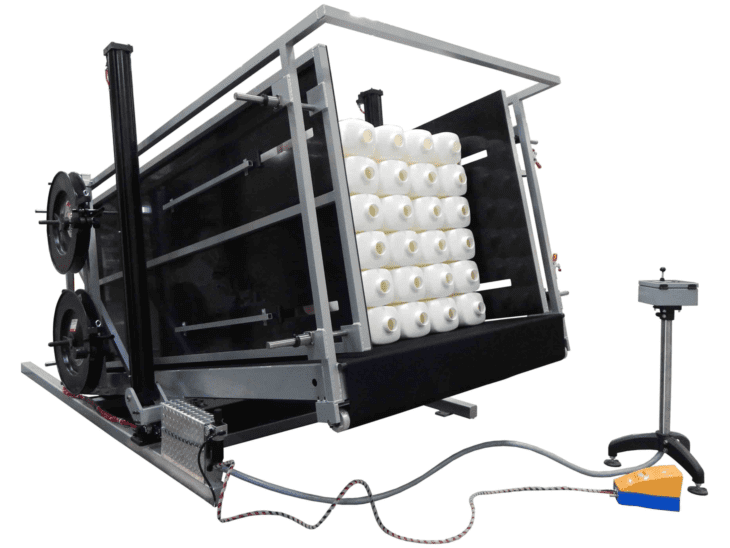 MANUAL TILT DEPALLETIZER SOURCELINE MACHINERY