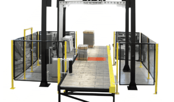 Automatic Rotary Tower Pallet Stretch Wrapper
