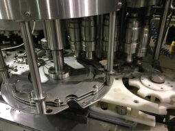 Used CROWN 60 Valve Bottle Filler with Alcoa 12 Head Capper full