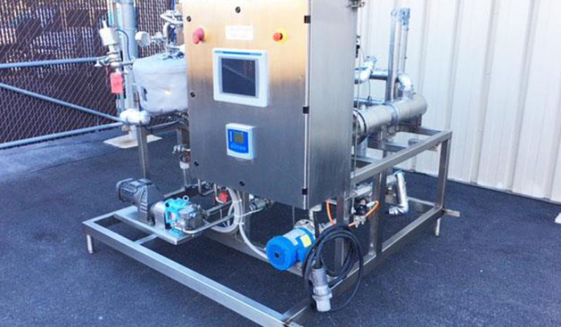 Used 15GPM Plug and Play Flash Pasteurizer full