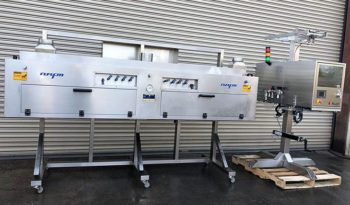 Used AXON Automatic Sleever with NAFM Steam Heat Tunnel full