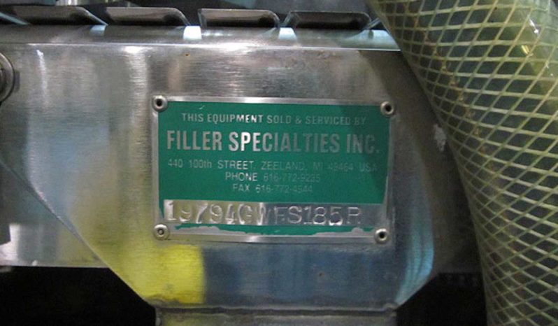 Used Filler Specialties 18 Valve Gallon Jug Filler with Capper full