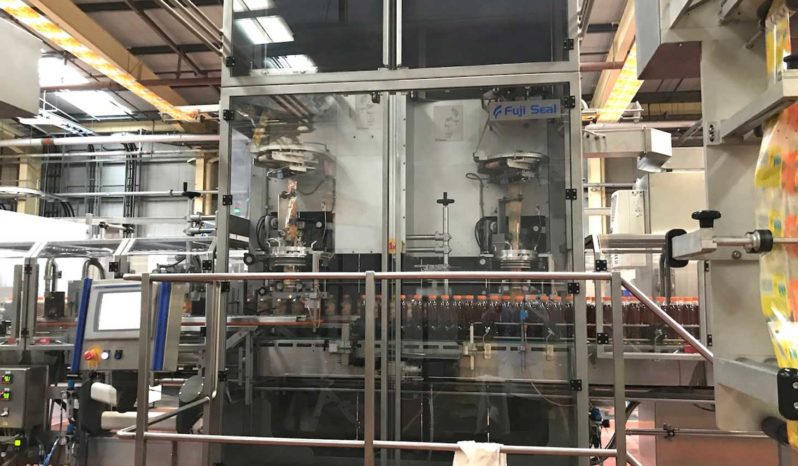 Used High Speed Dual Sleever with Steam Tunnel