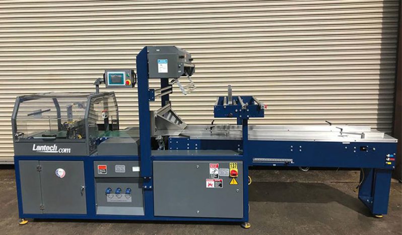 Used Lantech SW-5000 Continuous Motion Shrink Wrapper