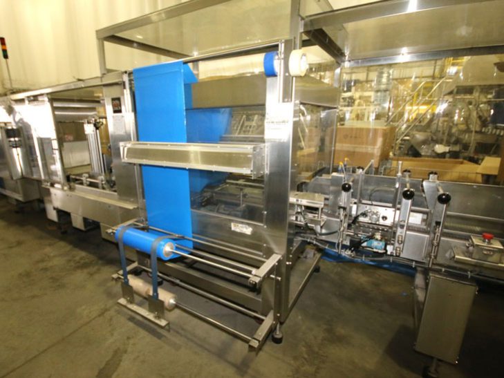 Used Polypack High Speed Continuous Motion Shrink Wrapper full