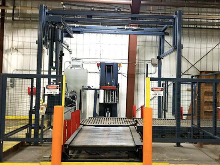 Used Wulftec Automatic Pallet Stretch Wrapper