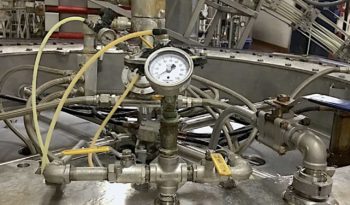 Used Crown 72 Valve Can Filler with Angelus 120L Seamer full