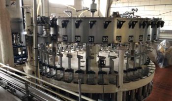 Used Bevcorp Crown Uniblend 45 Bottle Filler with Alcoa 6 Head Capper full