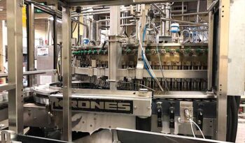 Used Krones 100 Valve Can Filler with Angelus 120L Seamer