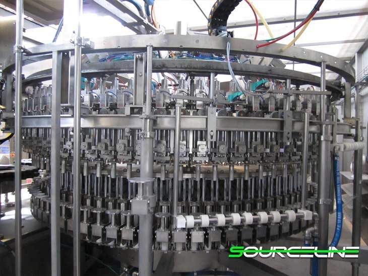 Used CFT (SBC) Glass Bottle Filling Line for Beer and CSD full