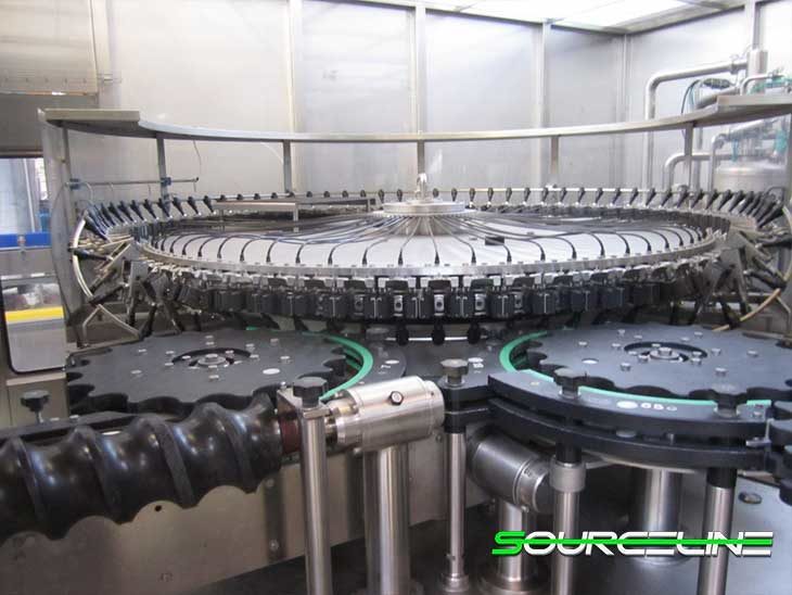 Used CFT (SBC) Glass Bottle Filling Line for Beer and CSD full