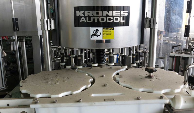 Used Krones Autocol 18 Head Pressure Sensitive Labeler