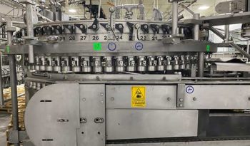 Used Crown 72 Valve Can Filler with Angelus 121L Seamer full