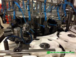 Used Ronchi 18 Valve Piston Filler with 6 Head Capper full