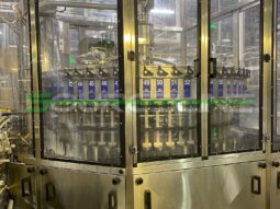 Used CROWN 60 Valve Bottle Filler with CSI 12 Head Capper full