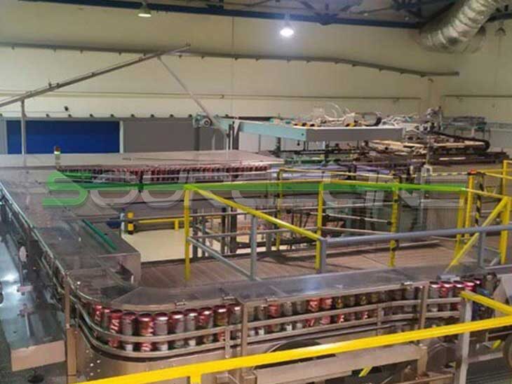 Complete KHS 300CPM Can Filling Line full