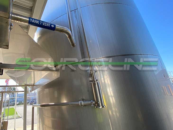 Used 20000 Gallon Stainless Steel Tank full