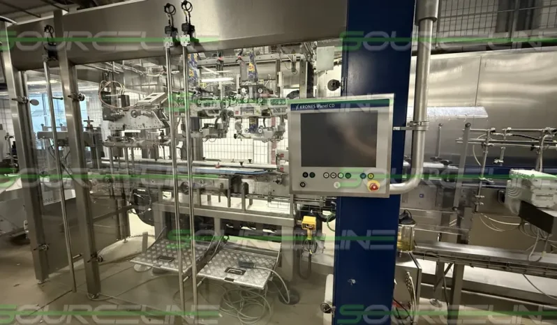 Used 2016 Krones Aseptic PET Filling Line full